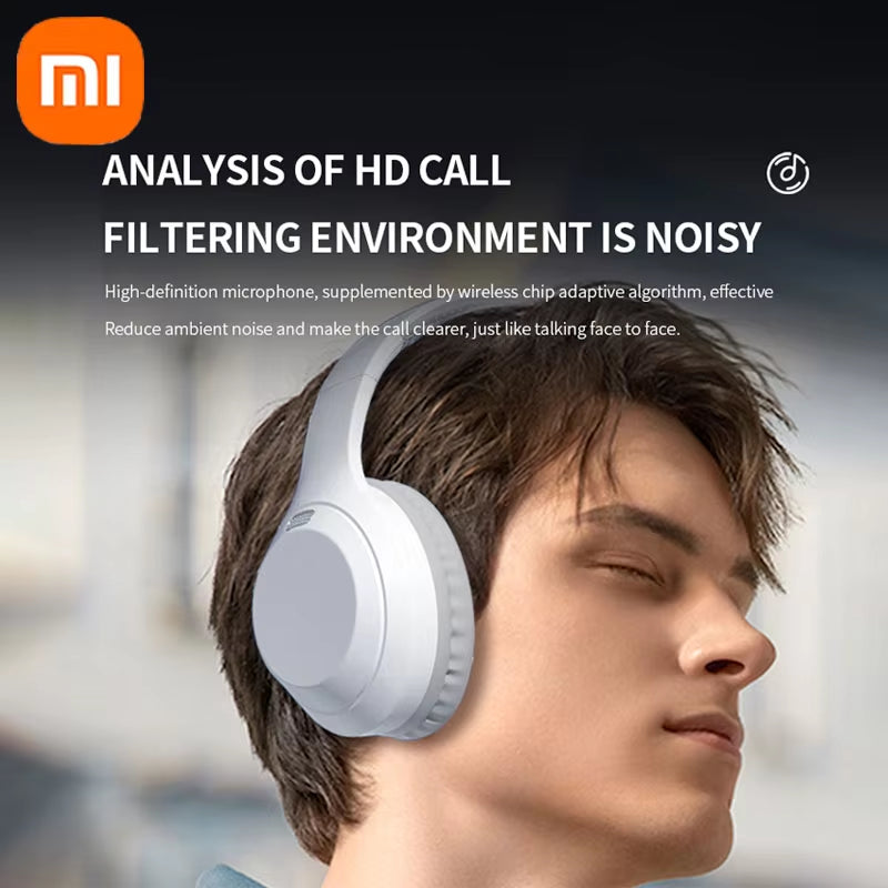 Xiaomi 5W Wireless Headphones Bluetooth5.3 Earphones Foldable Earbuds 40Mm Driver Game Music over Ear Stereo Headset with Mic
